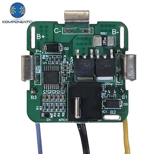 4S 20A BMS 16.8V 18650 Lityum Pil Şarj Koruma Devresi (NTC'li)
