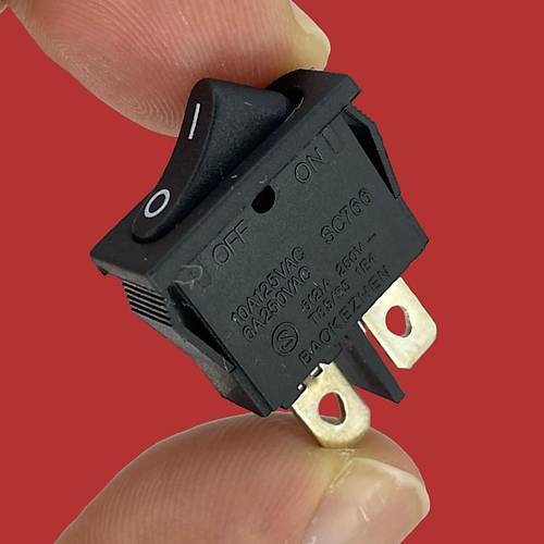 IC-117A Mini Dar Işıksız Anahtar On-Off 2P