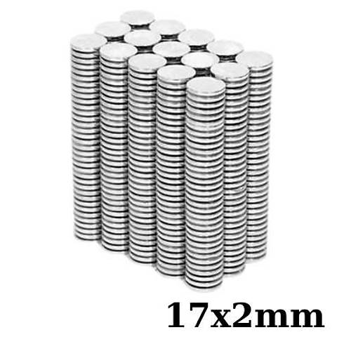 17x2mm Neodyum Güçlü Mıknatıs - Neodim Magnet