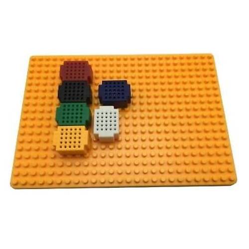 XF-25 Ultra Mini Renkli Blok Yapı Breadboard