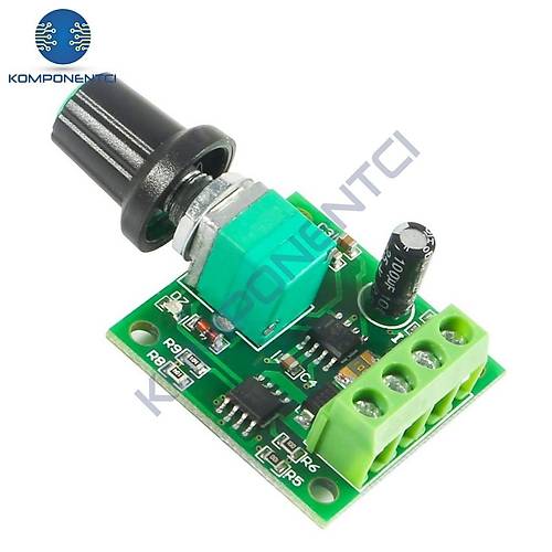 PWM DC Motor Hız Kontrol Devresi 1.8-12V 2A