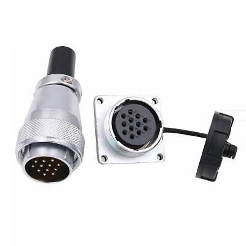 TPWS24 12 Pin 24mm Su Geçirmez Konnektör Takımı