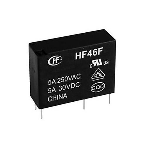 HF46F-5-HS1 5V 5A SPST-NO Kombi Rölesi