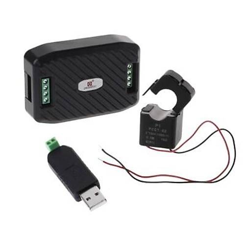 PZEM-016 AC 100A RS485 Modbus Güç Tüketim Ölçer + Ayrılabilir CT + USB