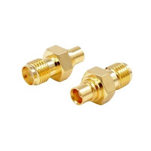 SMA Dişi - MCX-KK Dişi Coaxial Konnektör