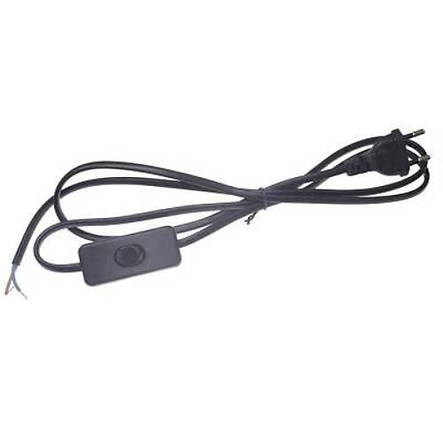 220V Aç Kapa Arapuar Anahtarlı Fiş Kablo 1,5 metre