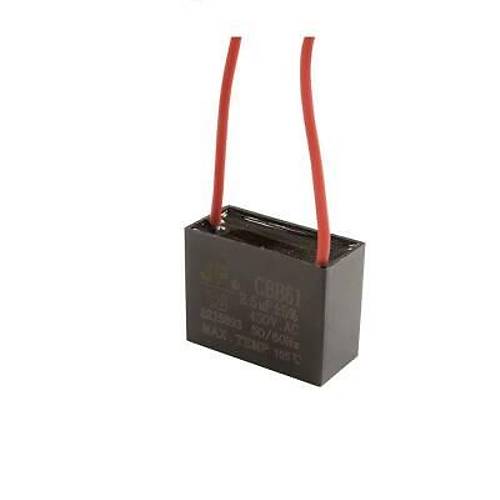 CBB61 2.5uF 450V Kablolu Kutulu Daimi Kondansatör
