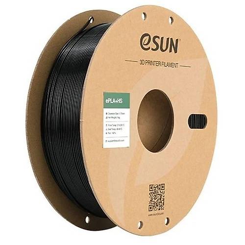 eSUN Pla-Hs Hyper Speed Yüksek Hızlı Pla Filament Siyah