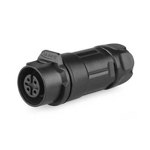LP-12-J04PP-02-001 4-Pin Su Geçirmez Konnektör - Dişi
