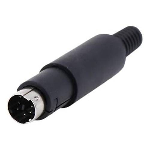 7 Pin Erkek Mini DIN Konnektör