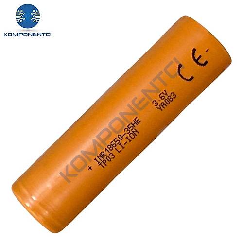 Tenpower INR18650 3.7V 3500 35HE mAh Li-ion Şarj Edilebilir Pil