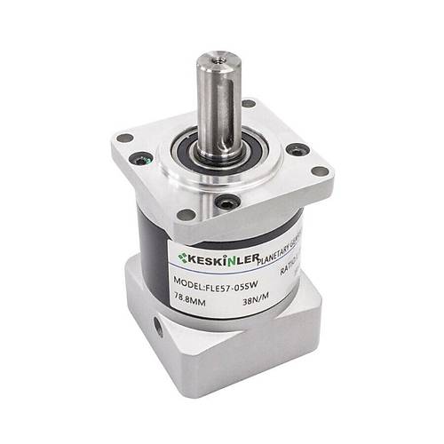 FLE57-05SW 1:25 38N.m Nema23 Step Motor Redüktörü