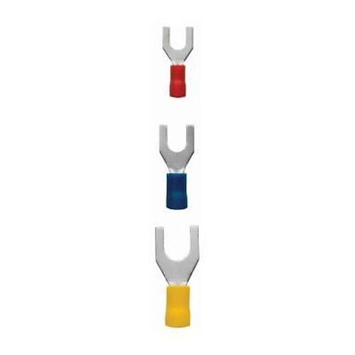 SV 1.25-6 0.50-1.50 mm Kırmızı Çatal Tip İzoleli Kablo Ucu 10 Adet