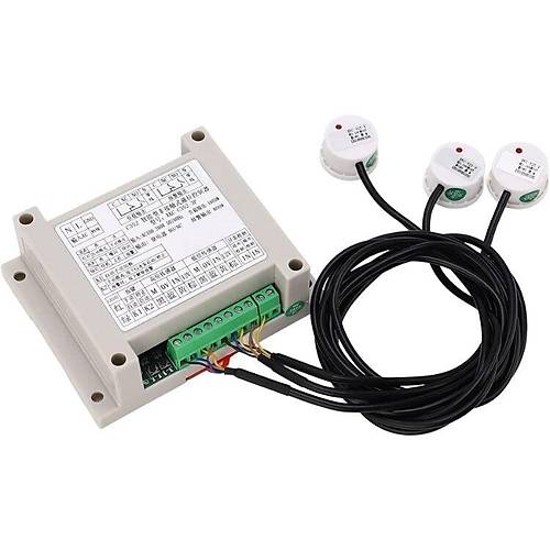 XKC-C352-3P Röle Çıkışlı Temassız Su Seviyesi Kontrol Modülü - XCK-Y25-V Sensörlü
