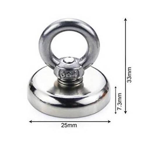25mm Fishing Magnet - Neodyum Pot Mıknatıs