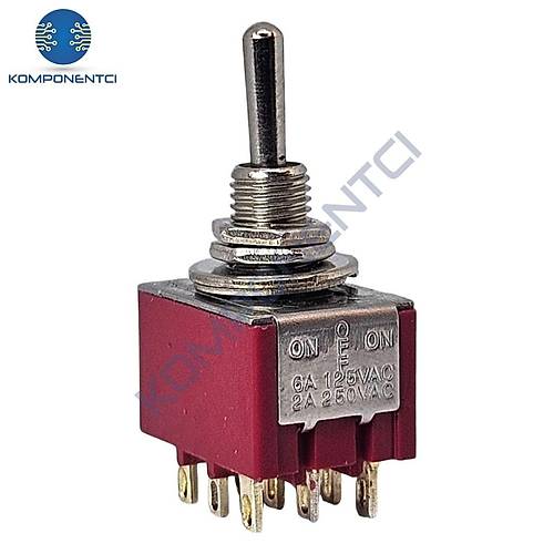 IC-148B Toggle Switch On-Off-On Ø6mm MTS-303