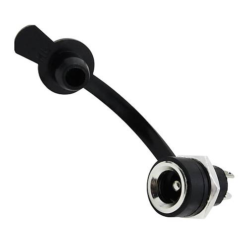 IC-258B 2.1mm DC Somunlu Korumalı Jak 8mm