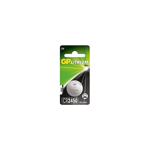 GP CR2450 3V Lityum Pil Tekli Paket