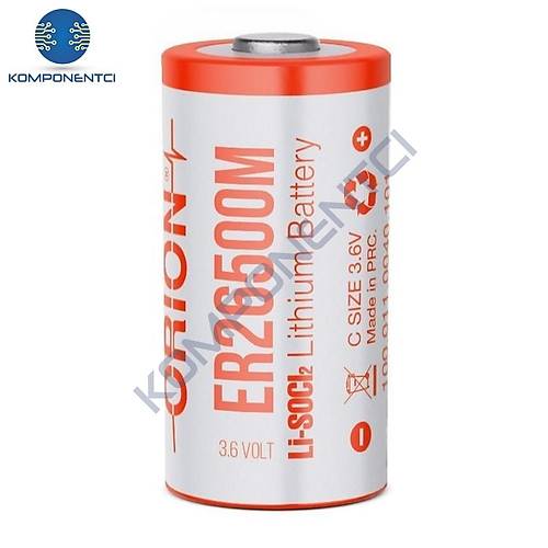 Orion ER26500 M 3.6V 8500mAh Lityum Pil