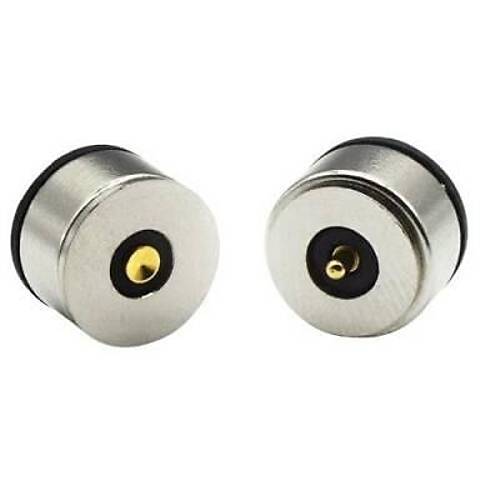 2-Pin 8mm Pogo Pin Manyetik Konnektör Takımı