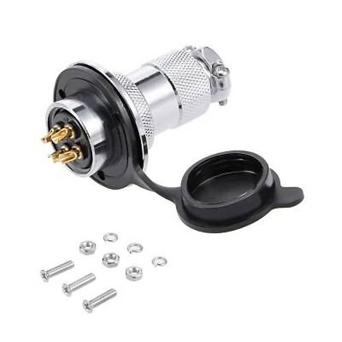 DF25 4 Pin 25mm Su Geçirmez Konnektör Takımı
