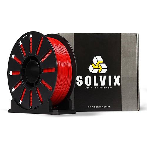 SOLVIX Kırmızı Pla/Pha Premium Filament 1.75mm 1 Kg