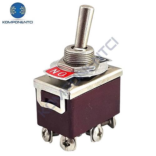 IC-157 Toggle Switch On-Off Ø12mm 6P KN3C-202