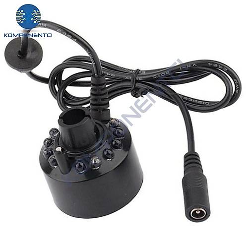 Sis Yapıcı Nem Nozülü Soğuk Buhar 24V 12 Led Işıklı Kuluçka Makinesi