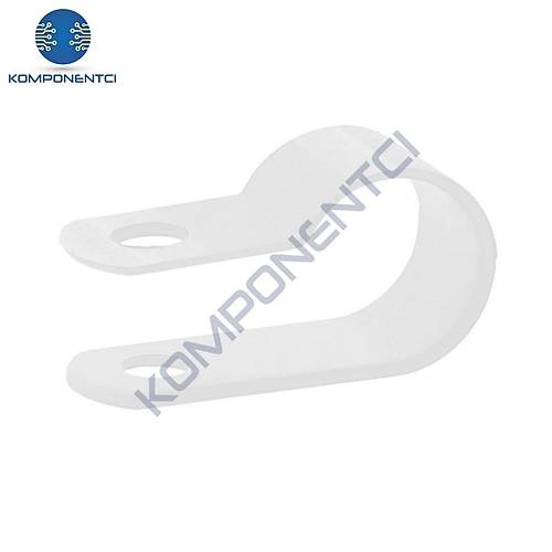Gwest GCL1/4 6mm Kablo Kelepçesi Beyaz 100 Adet