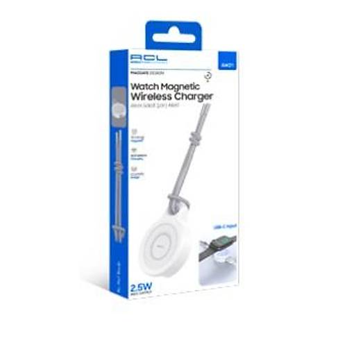 ACL AW21 USB-C Girişli 2,5W Wireless Akıllı Saat Şarj Aleti