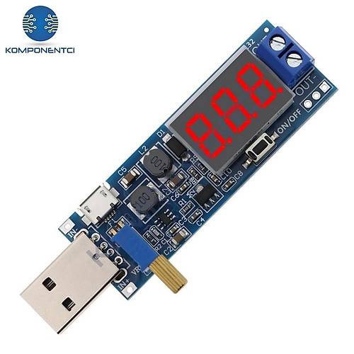 USB Güçlendirici Voltaj Regülatörü (5V to 3.3V-24V)