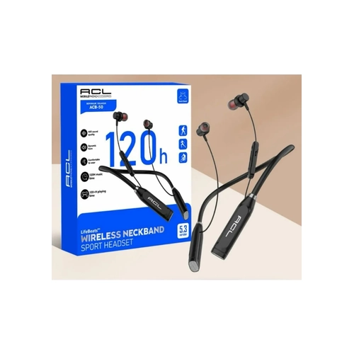 ACB-50 Wireless V5.3 120H Çalma Süreli Boyunluk Kablosuz Bluetooth Kulaklık