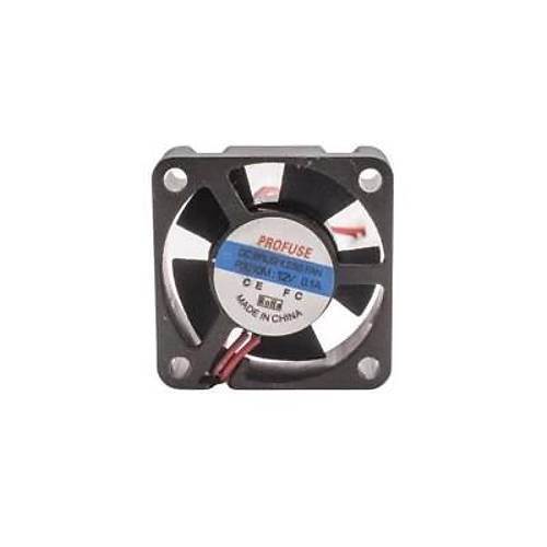 30x30x10mm 12V 0.10A Fan 2 Kablolu