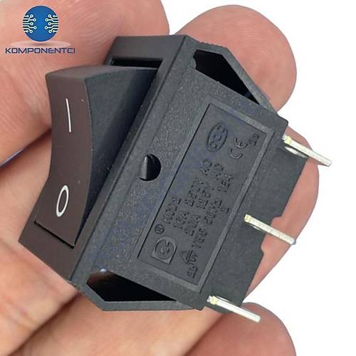 IC-109A Geniş Işıksız Yaylı Anahtar 6P On-(On)