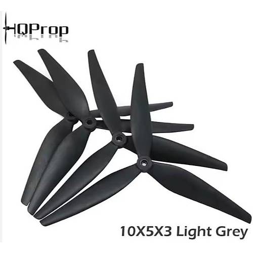 HQProp 10X5X3 1050 3 Bıçak FPV Drone Pervane Çifti