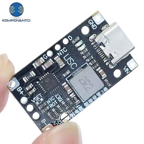 2S 7.4V Lityum Pil Şarj Kontrol Devresi Type-C