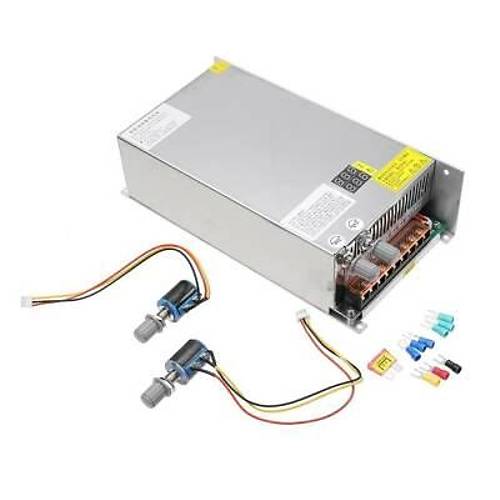 0-220V 5A 1000W Dijital Ayarlı Metal Kasa Güç Kaynağı