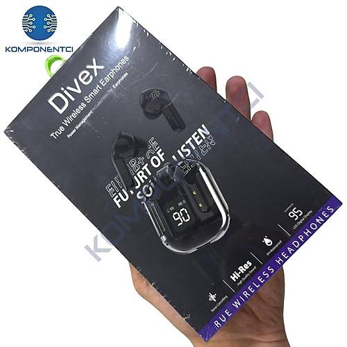 Divex Kablosuz Akıllı Bluetooth Kulaklık Hi-fi Kalite Siyah DB-526