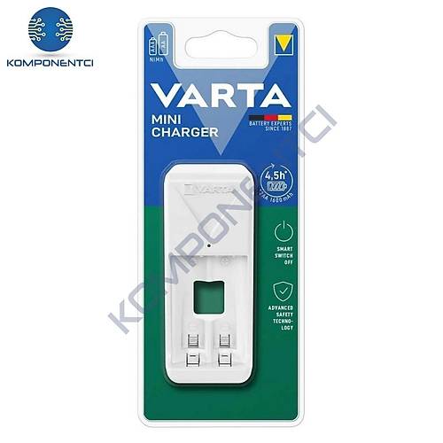 Varta 57656 Mini Pil Şarj Cihazı (Pilsiz)