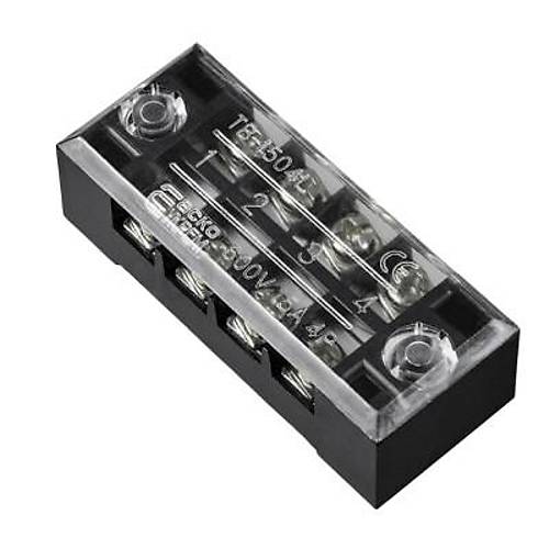 TB-1504 4P Çift Sıra Terminal Blok - 600V 15A