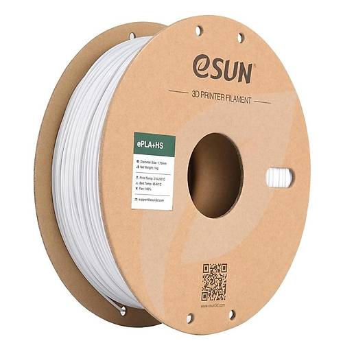 eSUN Pla-Hs Hyper Speed Yüksek Hızlı Pla Filament Beyaz