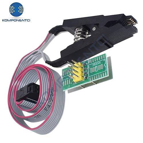SOIC8 SOP8 Test Klipsi EEPROM 93CXX/25CXX/24CXX CH341