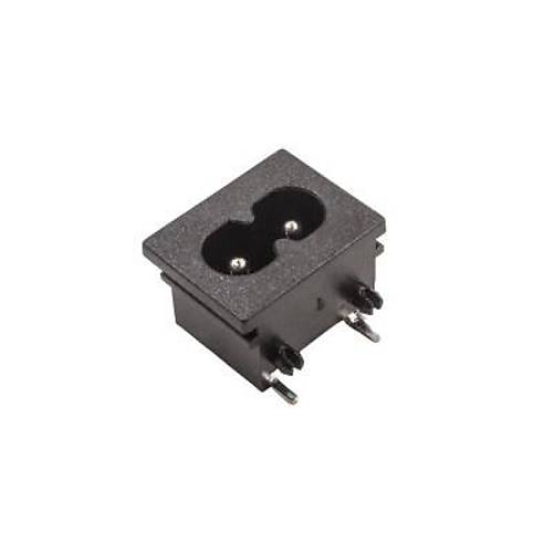 LH-8 C8 Erkek Power Soketi 90 Derece 23x18mm