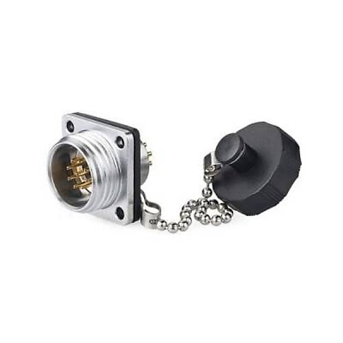 YW-16-C09SX-03-401 9-Pin Su Geçirmez Konnektör - Erkek