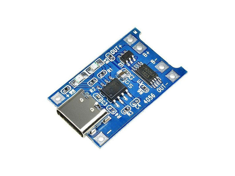 TP4056 Li-Ion Battery Charger | USB Type-C 1A 4.2V - Kuriosity