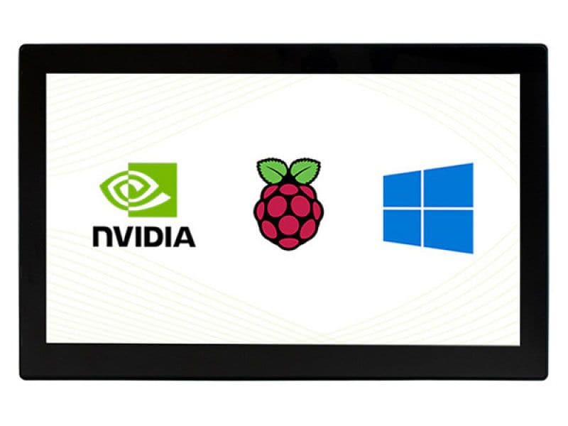 Raspberry Pi 13.3" HDMI Touchscreen | IPS 1920x1080 - Kuriosity