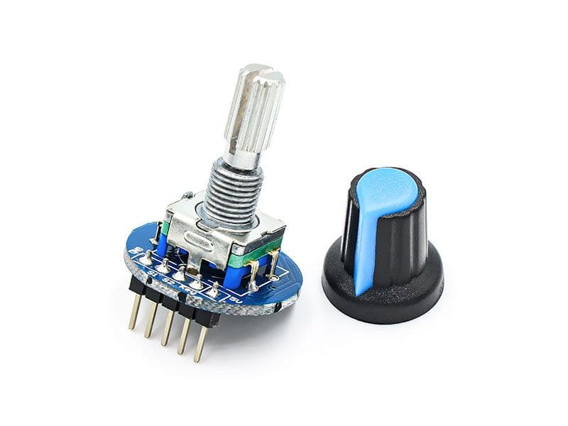 Rotary Encoder 20 Pulse/Rev | AB Phase Knob Module - Kuriosity
