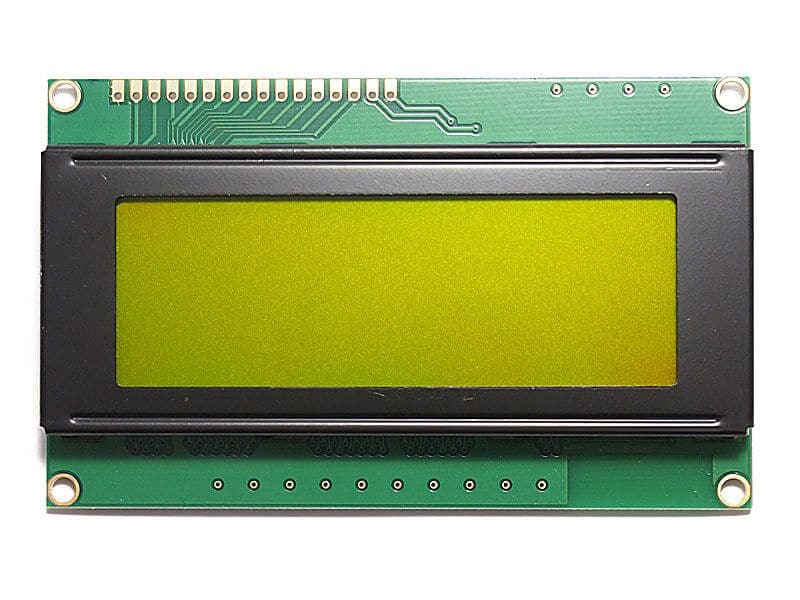 LCD 2004 Green Blue I2C Adapter - Kuriosity