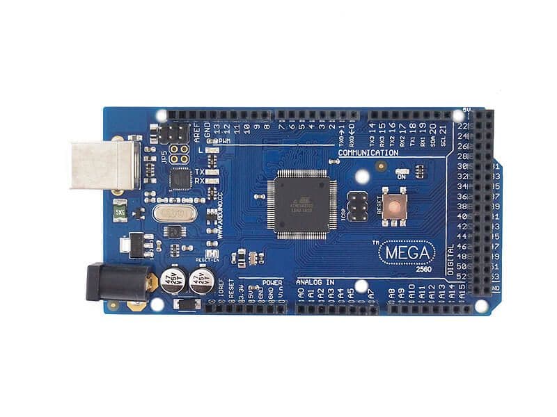Mega 2560 CH340 USB Board | ATmega2560 54 I/O Pins - Kuriosity