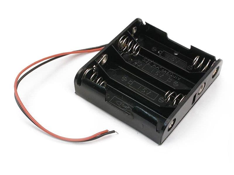 4x AA Battery Holder - Kuriosity